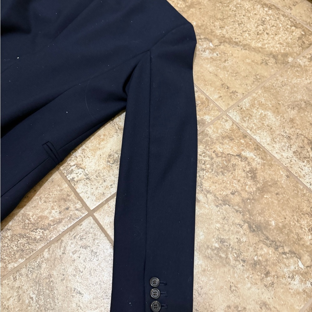 J. Crew Navy Shawl Collar Blazer - Picture 7 of 9
